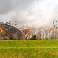 WindSculptures bij Bomencentrum Nederland